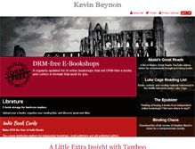 Tablet Screenshot of kevinbeynon.com